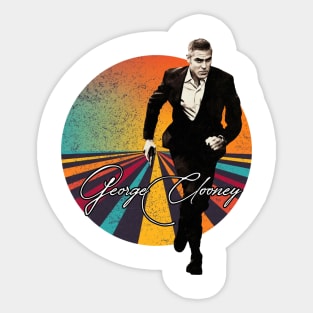 george clooney Sticker